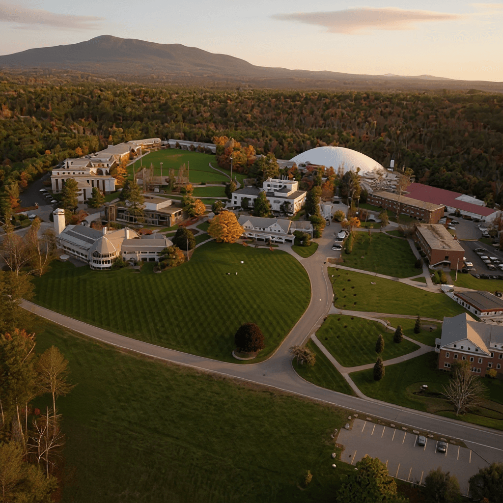 Franklin Pierce College campus banner