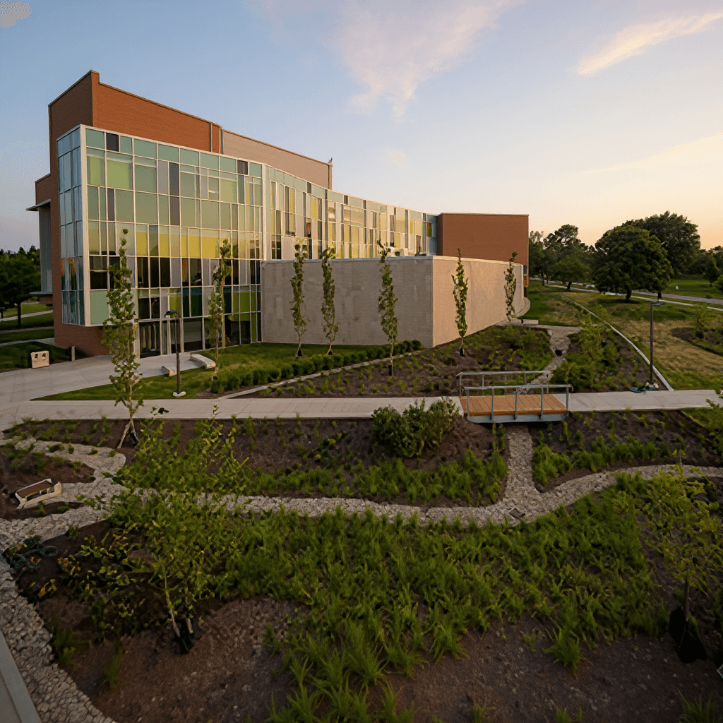 Wright State University campus banner