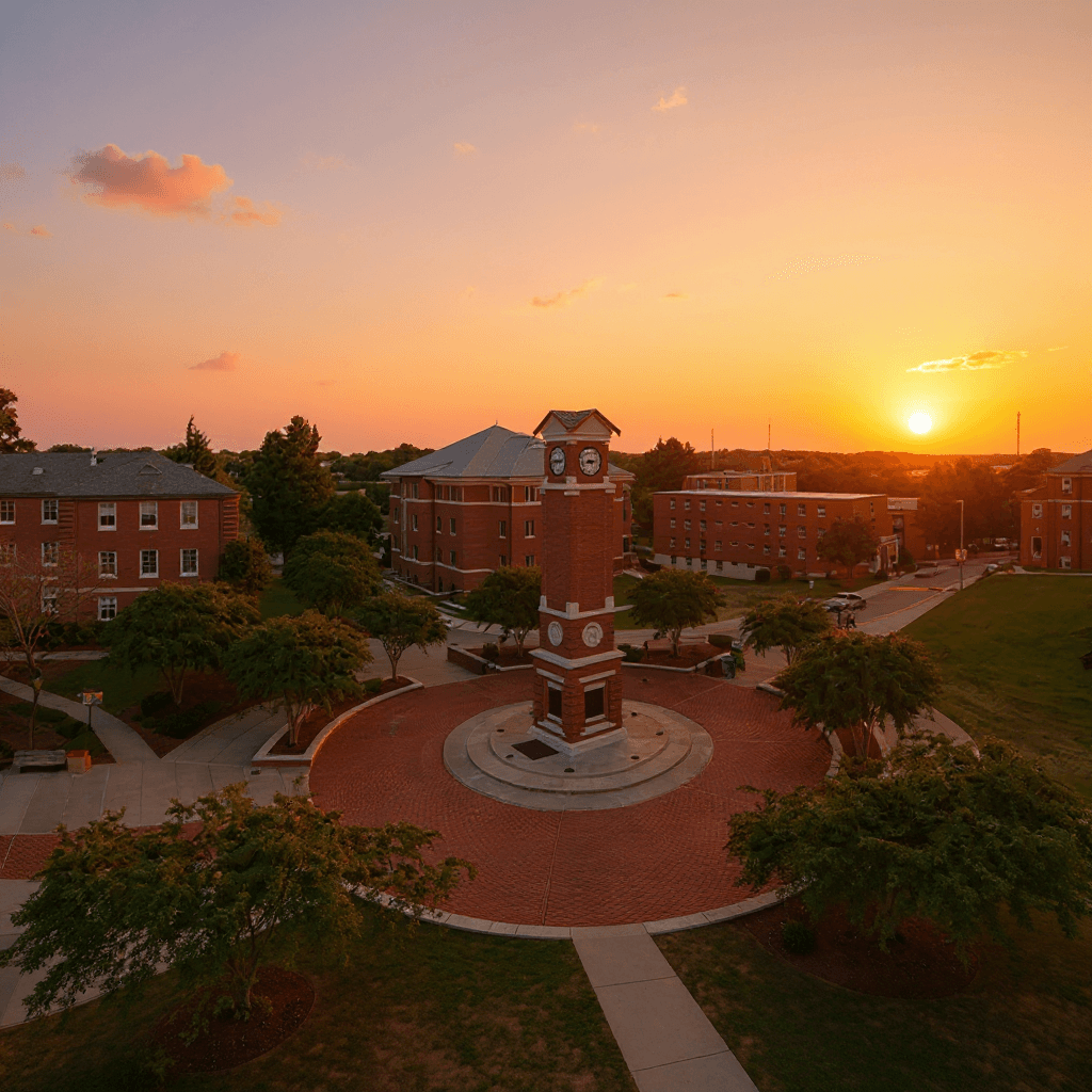 Winston-Salem State University campus banner