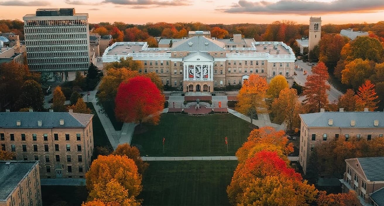 University of Wisconsin - Madison campus banner