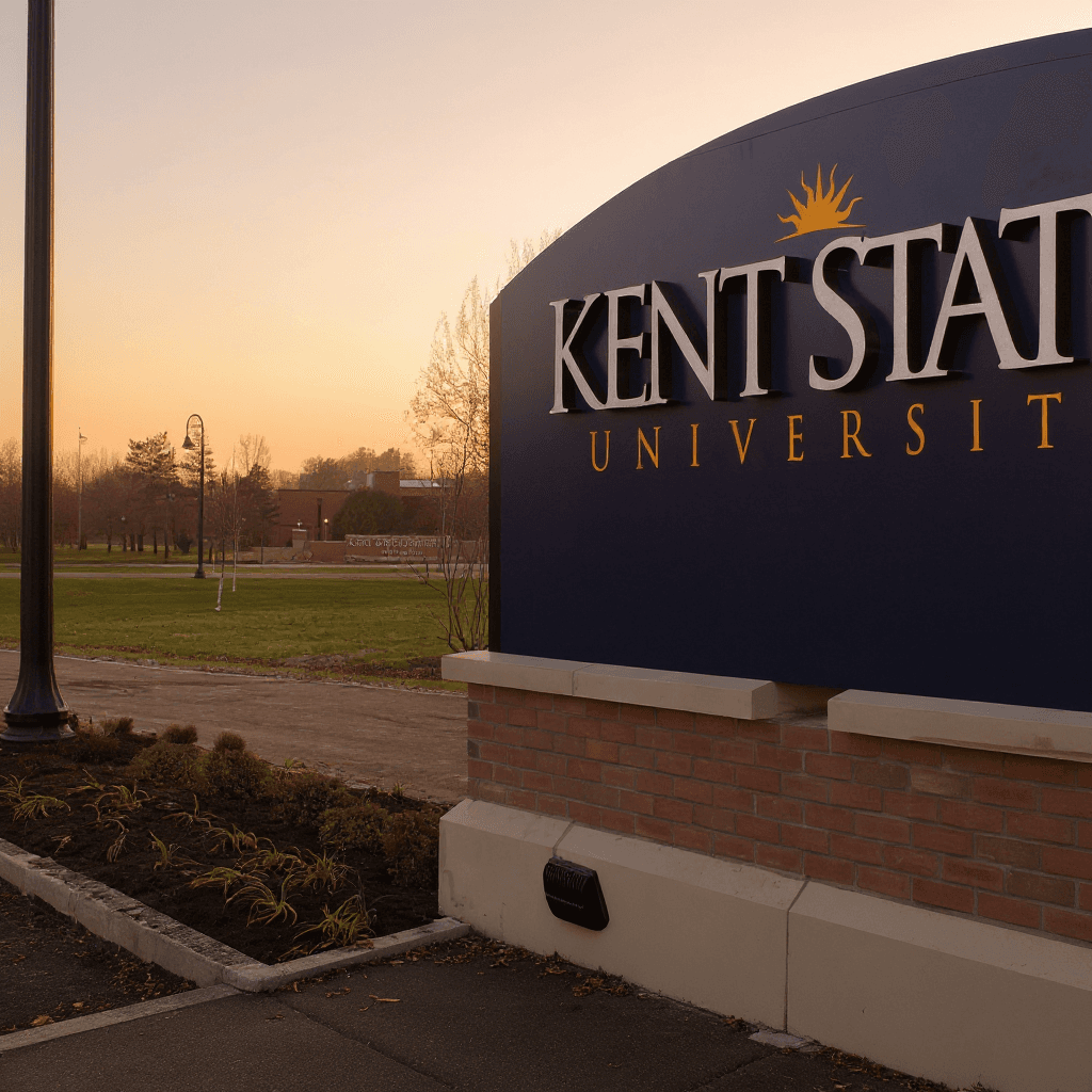 Kent State University - Ashtabula campus banner