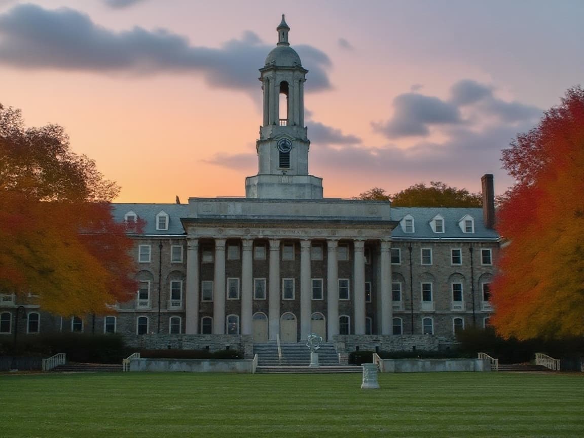 Pennsylvania State University campus banner