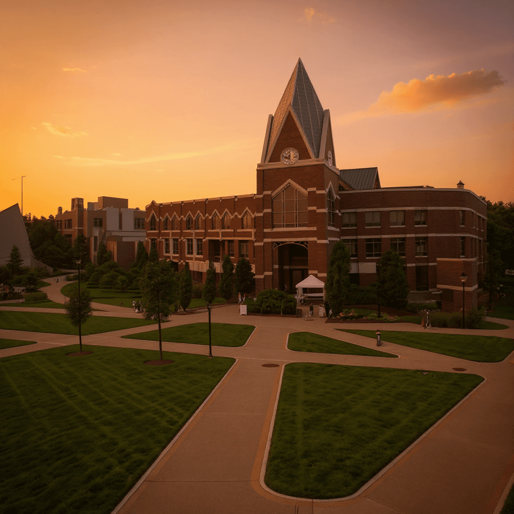 Xavier University campus banner