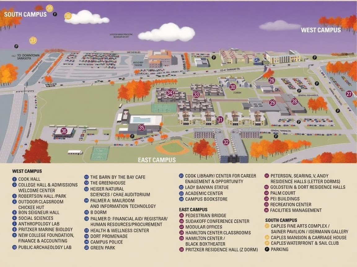 New College of Florida campus banner