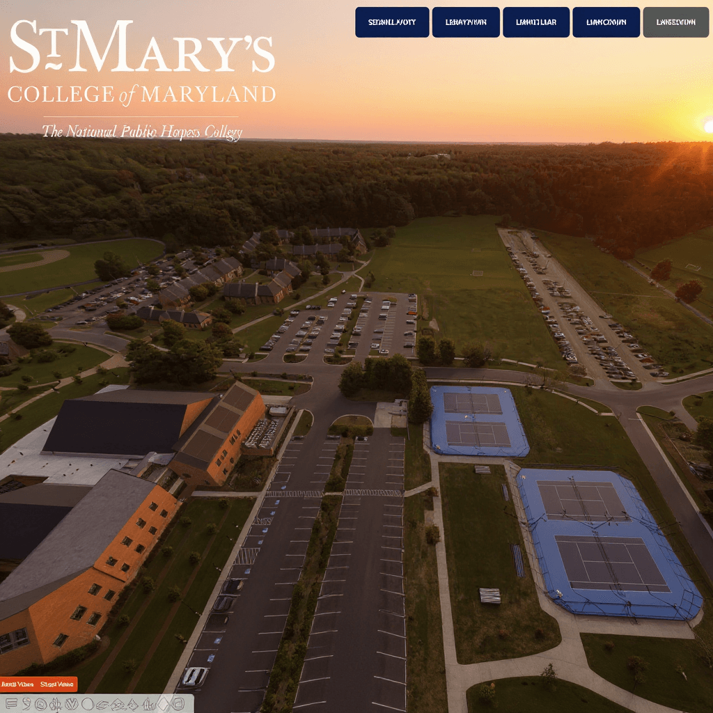 St. Mary's College of Maryland campus banner