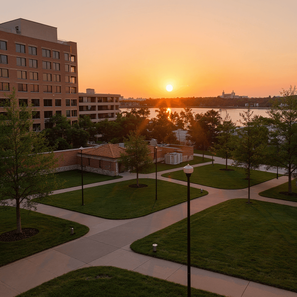 Atlantic University campus banner