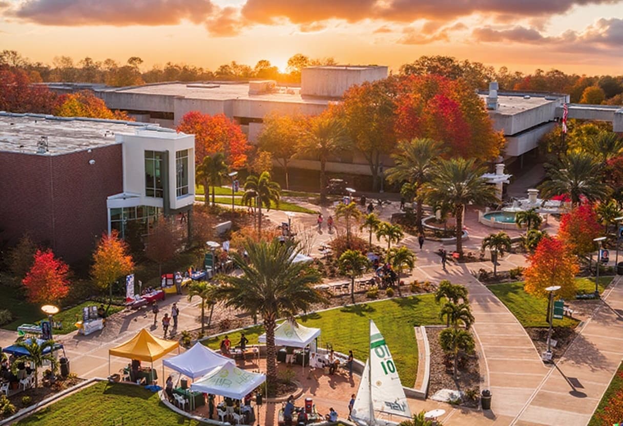 University of South Florida campus banner