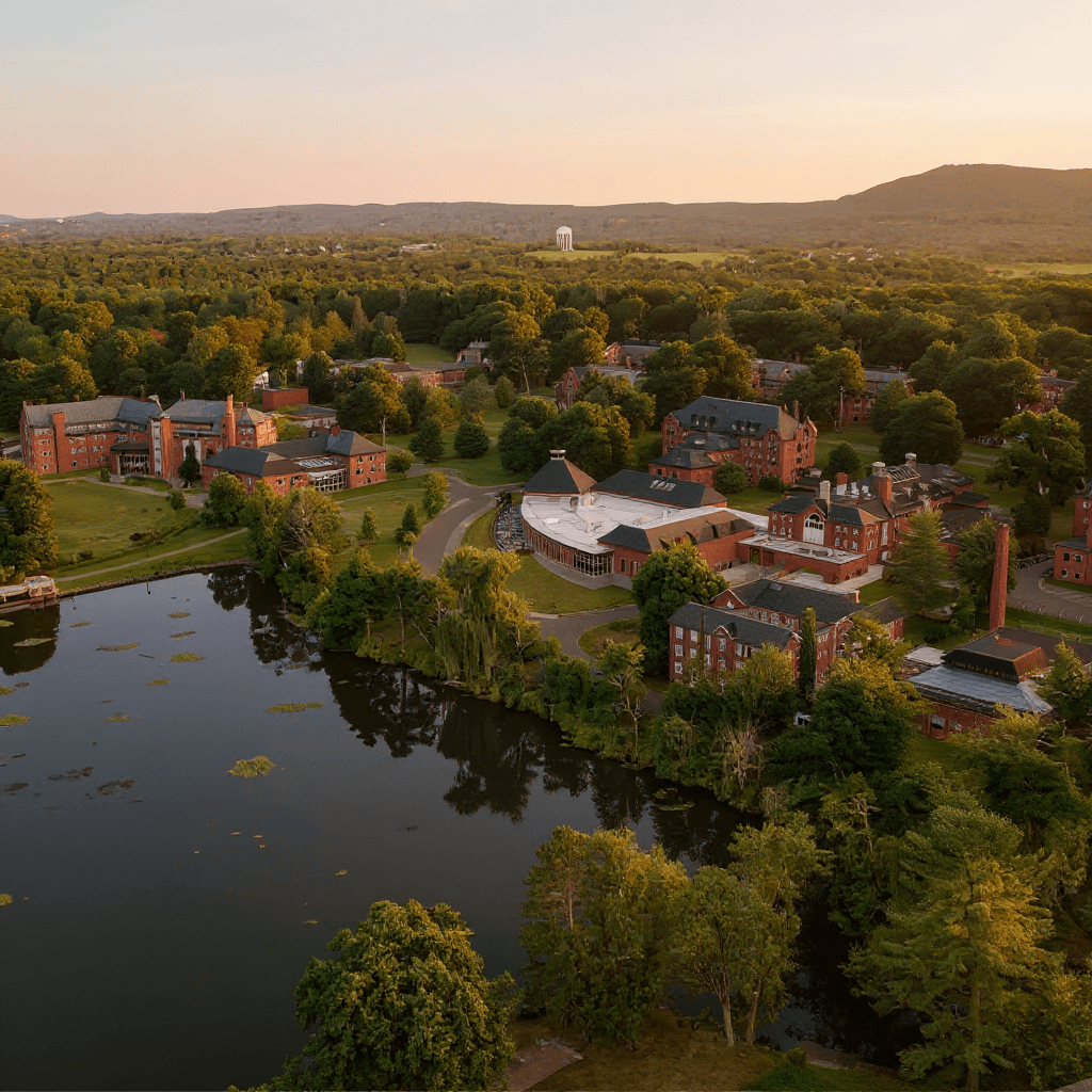 Mount Holyoke College campus banner