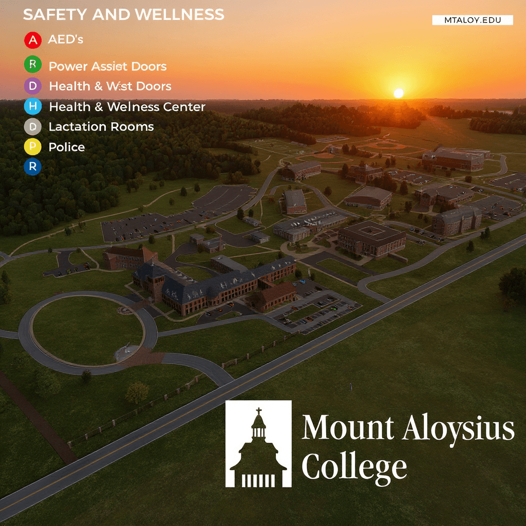 Mount Aloysius College campus banner