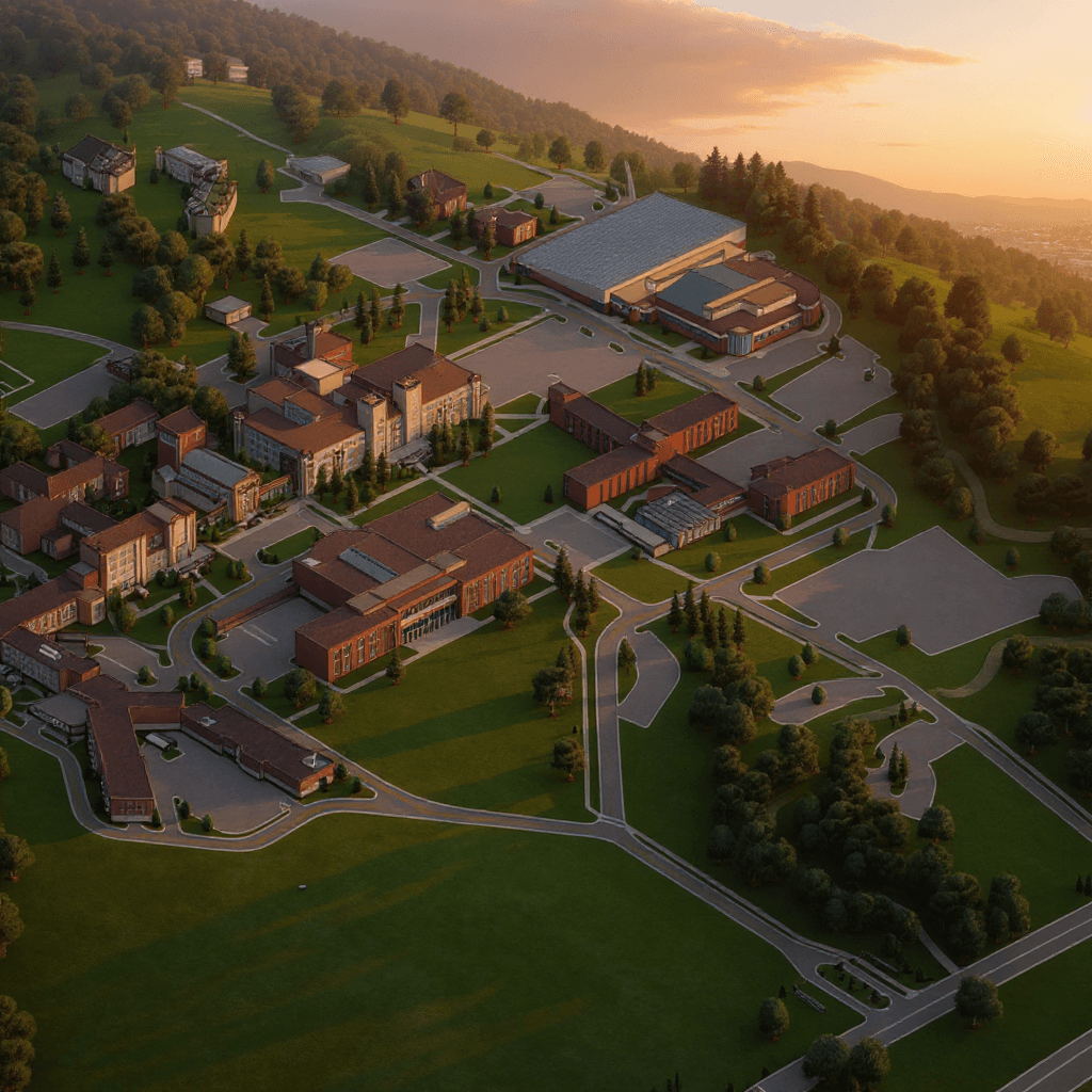 The College of St. Scholastica campus banner