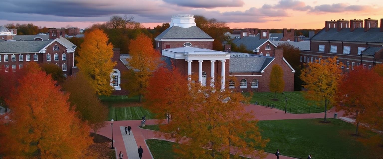 University of Delaware campus banner