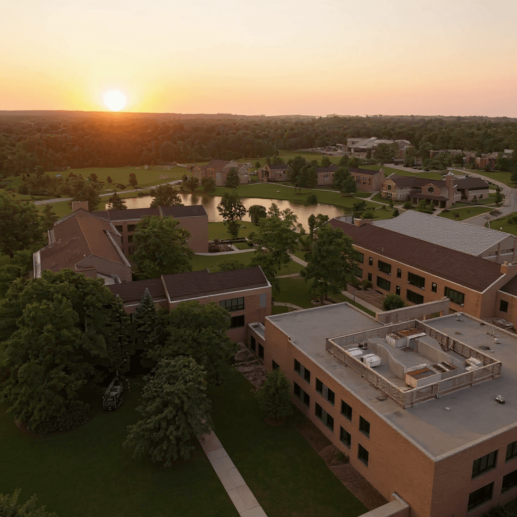 Ursuline College campus banner