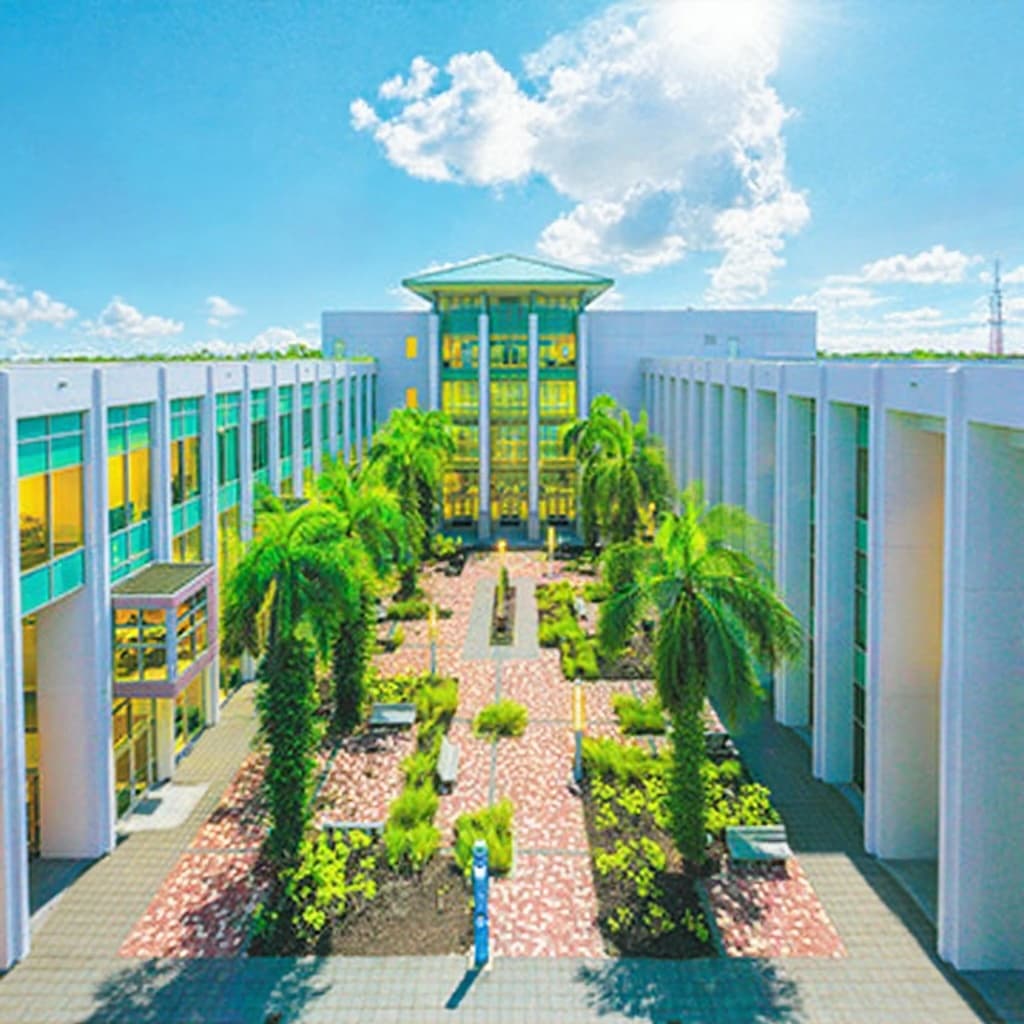 Florida Gulf Coast University campus banner
