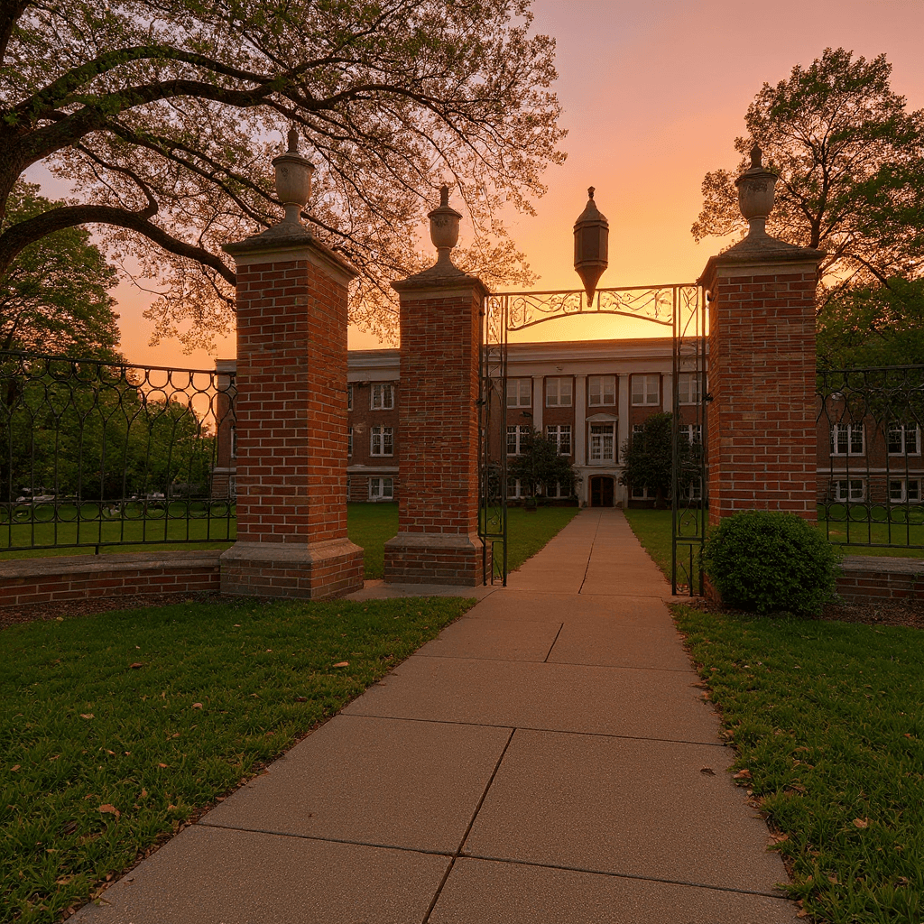 Lambuth University campus banner