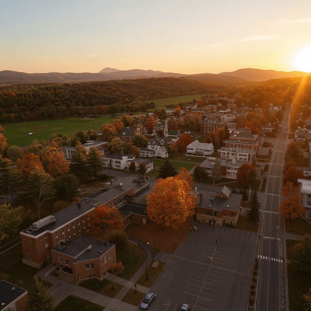 University of Maine, Farmington campus banner