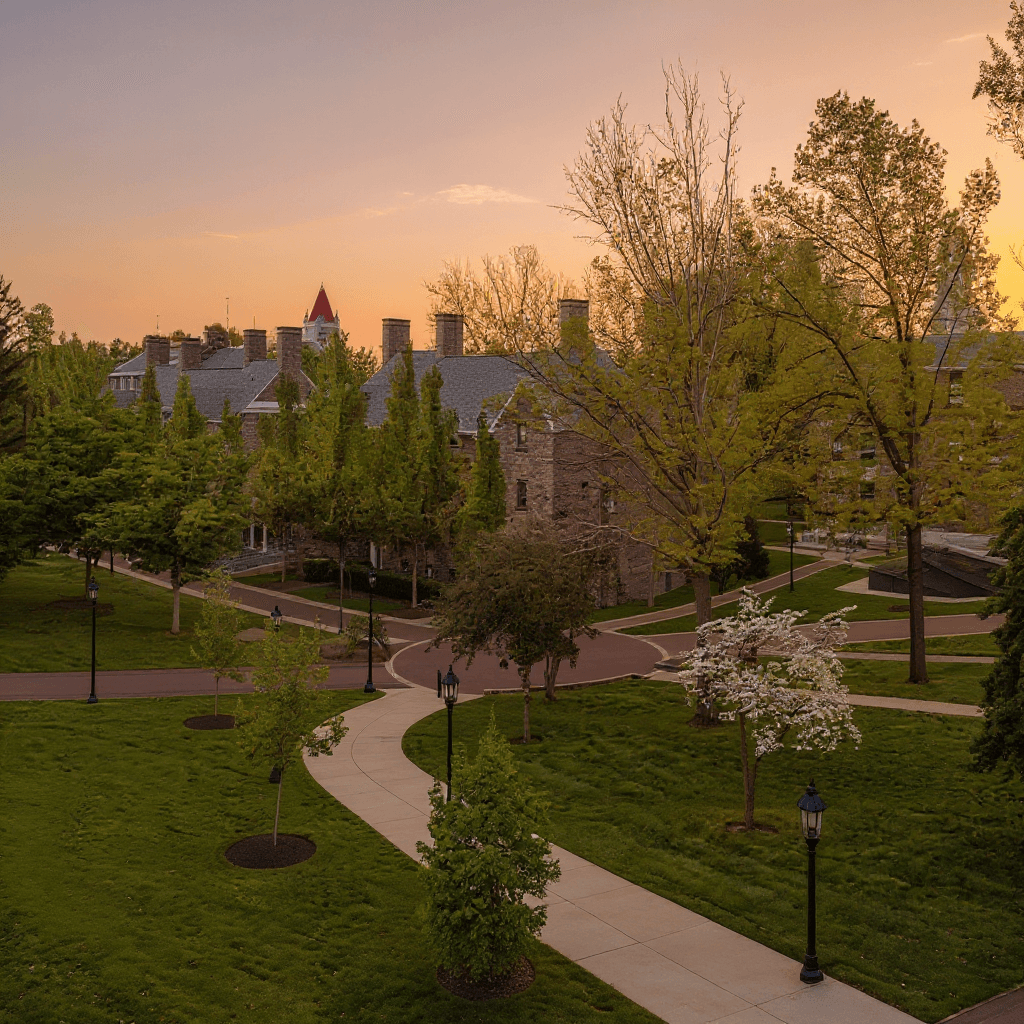 Ursinus College campus banner