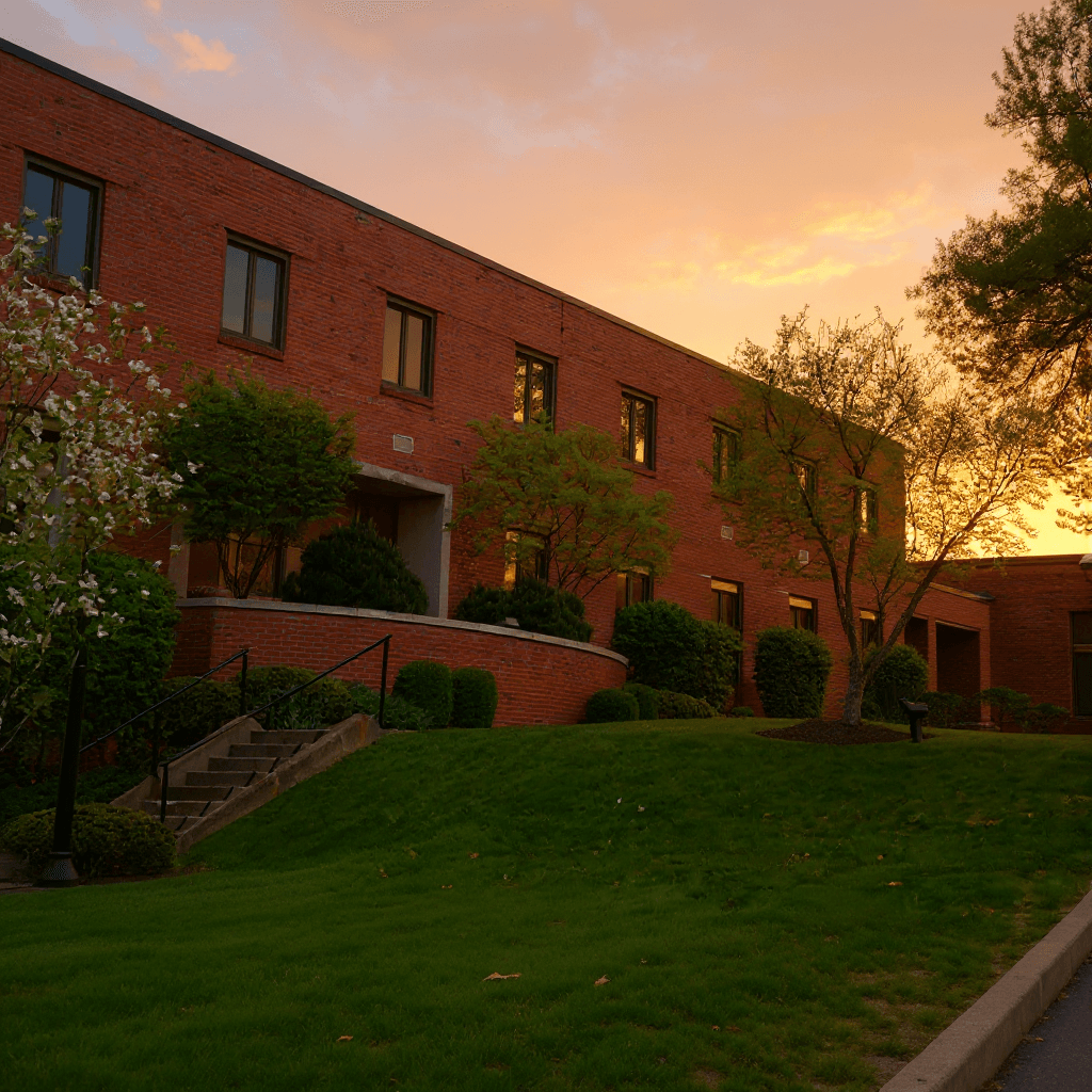 Wheeling Jesuit University campus banner