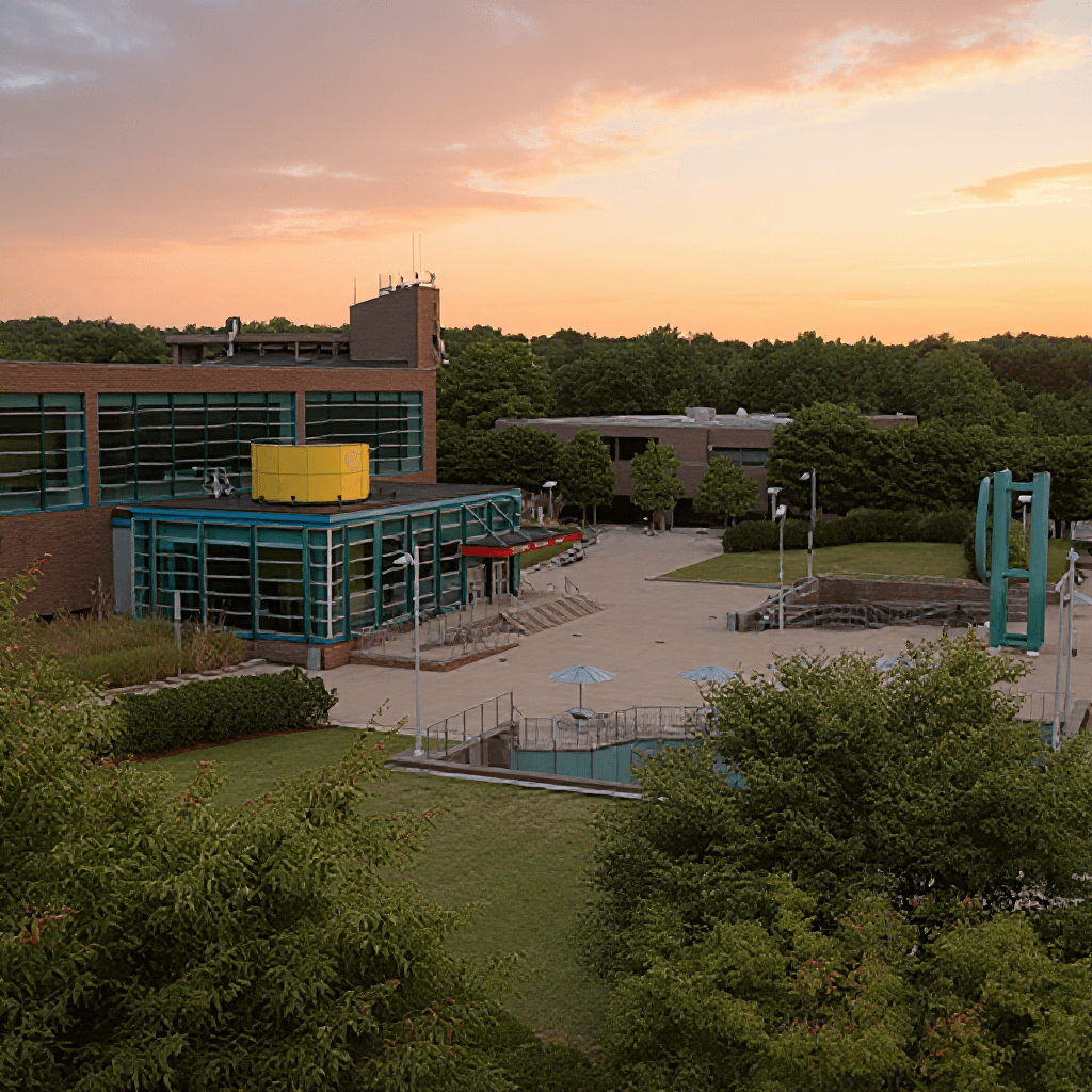 State University of New York College at Purchase campus banner