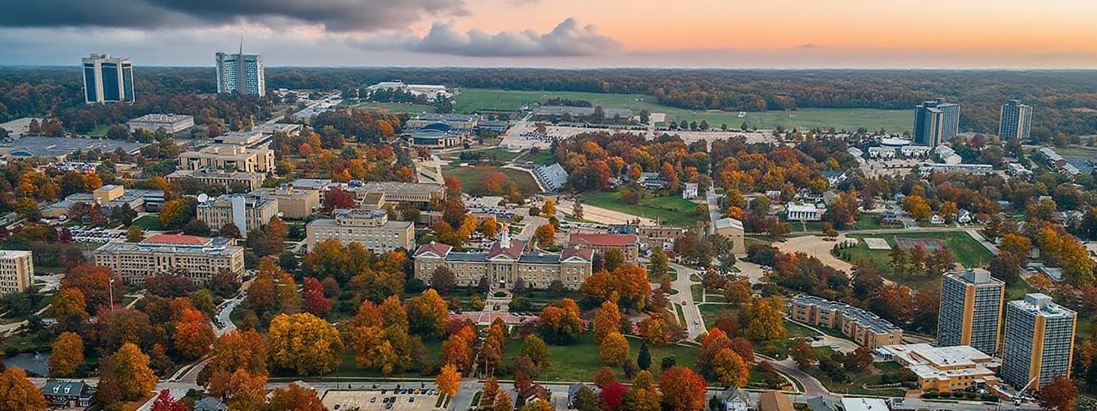 Western Illinois University campus banner