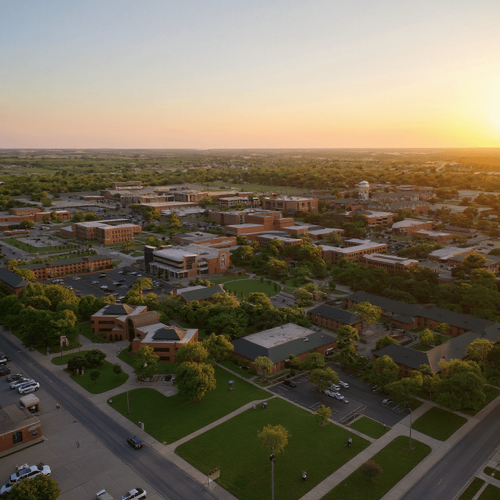Tarleton State University campus banner