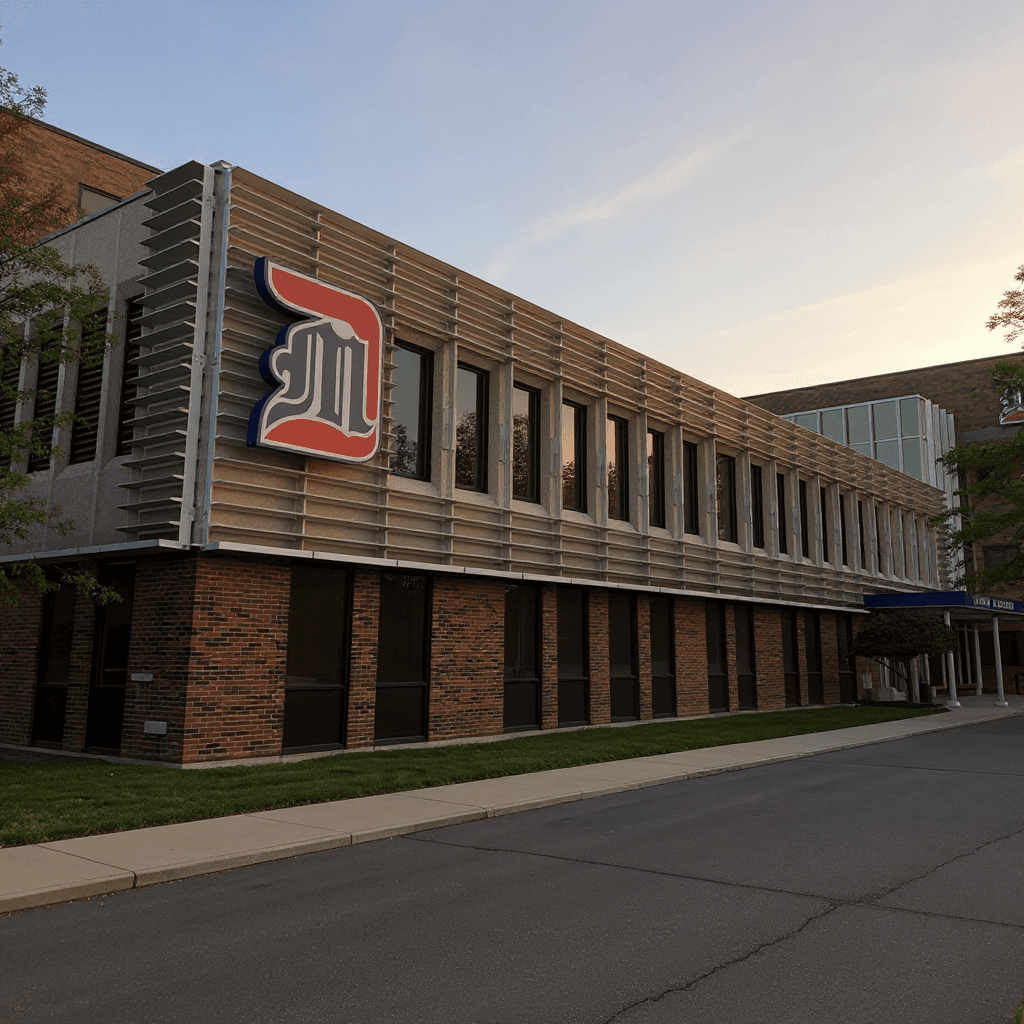 Detroit College of Business campus banner