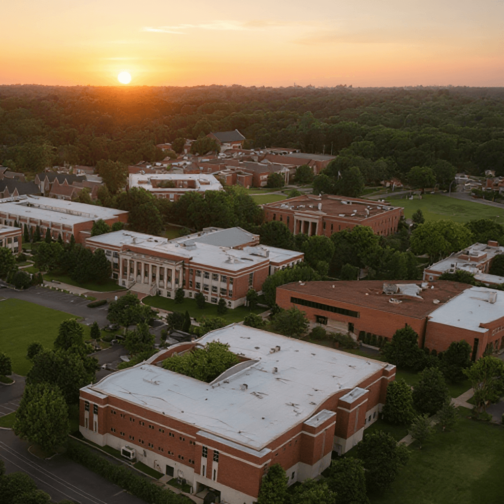 Lipscomb University campus banner