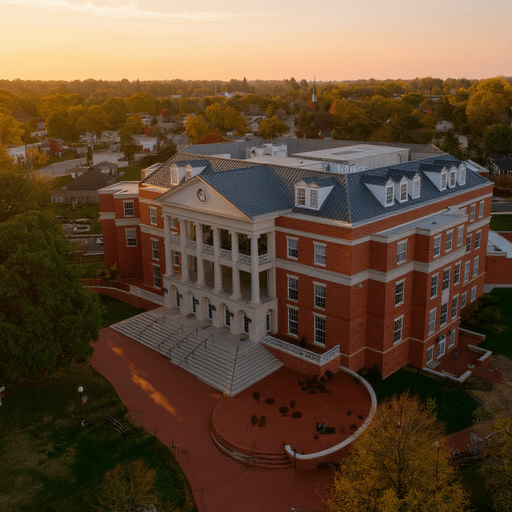 Mary Washington College campus banner