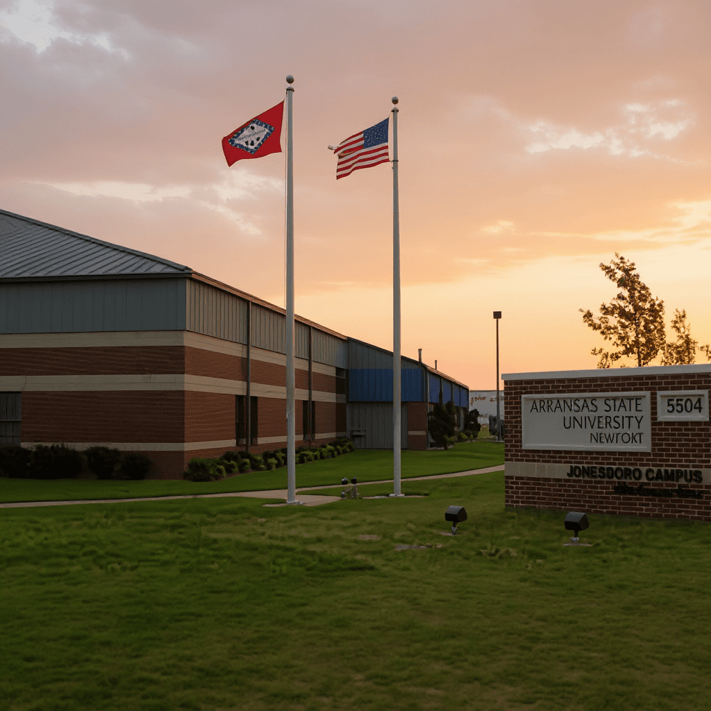 Arkansas State University, Newport campus banner