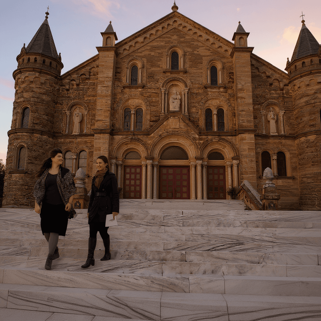St. Meinrad College campus banner