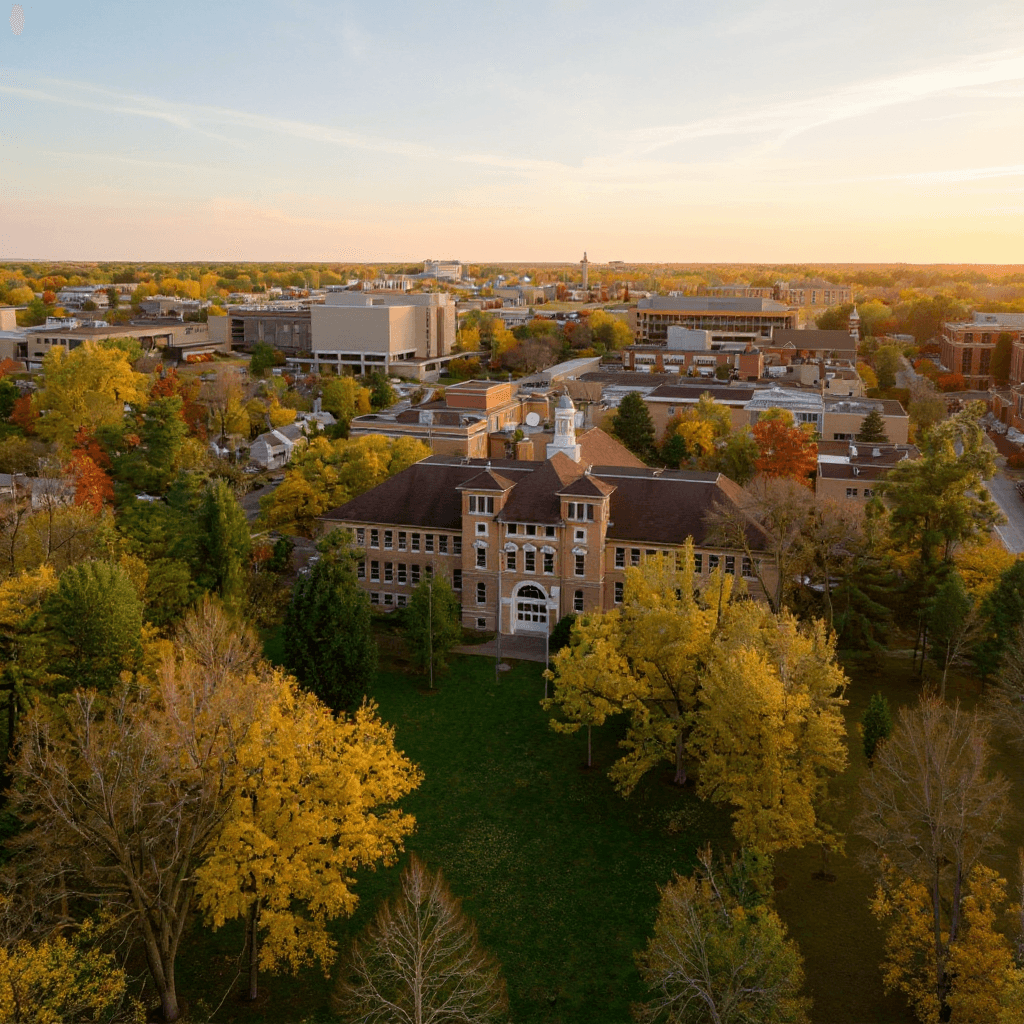 University of Wisconsin - Stevens Point campus banner