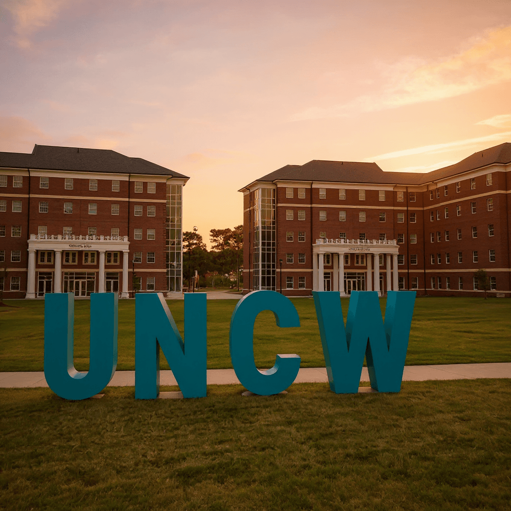 University of North Carolina at Wilmington campus banner
