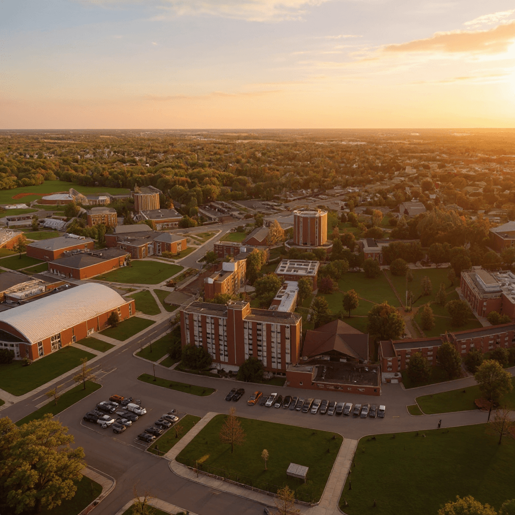 Ashland University campus banner