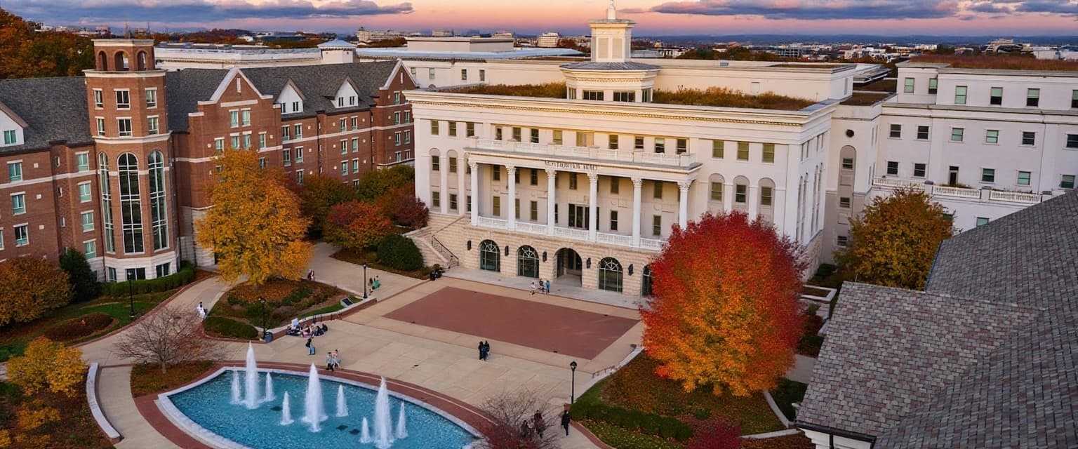 Belmont University campus banner