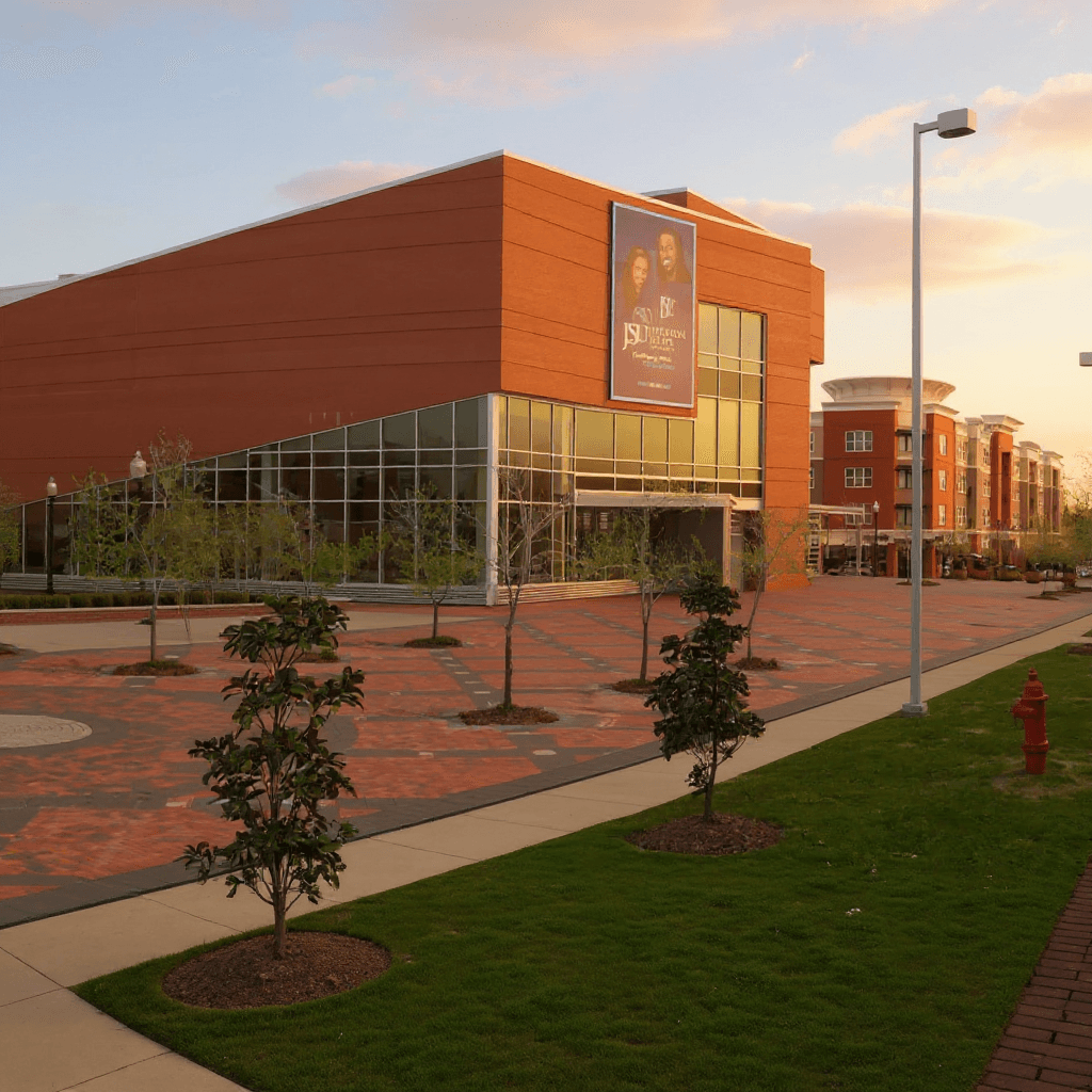 Jackson State University campus banner